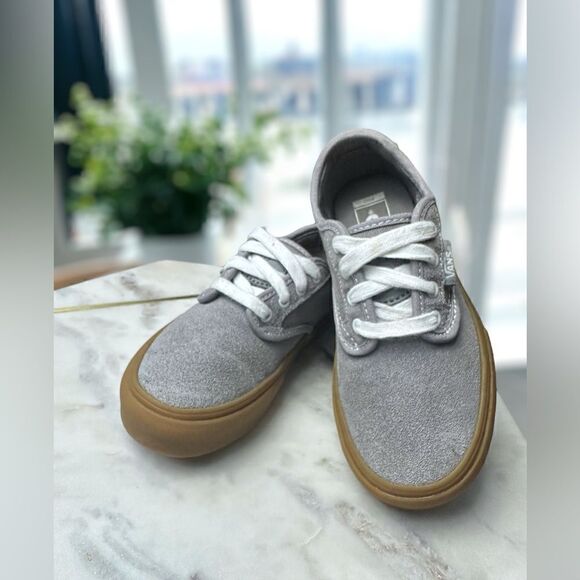 VANS Kids Pro Chima Ferguson Gum Sole Sneakers Shoes Grey Size 13 - Picture 5 of 16